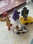 Vintage Mcdonald   s Character Glasses Glass Tumblers Food Trays Pillowcase Ronald