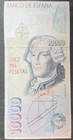 1992 Spain 10000 Pesetas P166  U5468367 