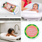 Baby 3-in-1 Sling And Seat Bath Tub With Removable Infant Support  Convertible I