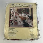 Vintage Hand Quilted Patchwork Throw Quilt Wall Hanging 50 X 60    Christmas Nos