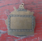 Vintage Gymnastics Medal Crown Trophy Usa Bronze