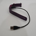 Fitbit Charge Hr  Step Tracker Monitor Wristband Heart Rate Purple W Charger