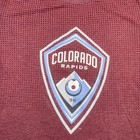 Colorado Rapids Adidas Aeroknit Red Long Sleeve Shirt Mens Size Medium New Mls