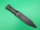 Vintage Parker Brothers Combo Edge Dagger Fixed Blade Knife Sheath Japan 12 