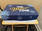 Boxed Set Of 6 Miller Lite 12 Oz  Christmas Beernaments - Brand New 
