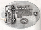 2009 Hesston Wrangler National Finals Rodeo Mt Silversmiths Adult Belt Buckle