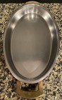 Spring Culinox Switzerland Copper Brass Stainless Oval Au Gratin Pan 11 1 4 Inch