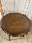 Antique Walnut Accent Table  late 19th Century early 20th Century 