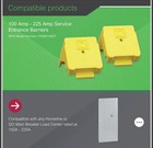 Square D 100 Amp- 225 Amp Service Entrance Barriers