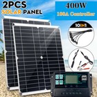800w Solar Panel Kit 12v Battery Charger W  100a Controller Caravan Boat Rv Car