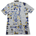 Adidas Mls Jersey 3xl Slim Fit Pre-match Printed White Royal Nwt