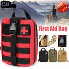 Tactical Outdoor Molle Rip Away Emt Ifak Survival Medical First Aid Kit Pouch Us