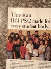 1990 Ibm Ps 2 Personal System Computer Print Ad For Every Student Body Vtg 90s