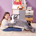 Giant Raccoon Plush Toy 30 - Soft Jumbo Stuffed Animal Gift For Kids