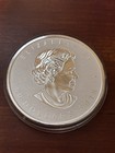 2018 Canada -  50 3oz 9999 Silver Maple Leaf -incuse Bu Condition In Capsule 