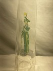 Tall Vintage Collectible Clear Glass Italian Wine Bottle With Napoleon