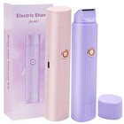 Usb Women Electric Brows Trimmer Razor Hair Remover Facial Face Eyebrow Epilator