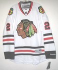 Rbk Chicago Blackhawks Duncan Keith Premier White Road Jersey Small