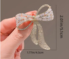 Bow Brooch Pin Rhinestone Fashion Jewelry Fast Free Ship 2 Inch