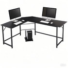  L-shaped 66 computer Desk Corner Gaming Desk Pc Laptop Study Table Workstation 
