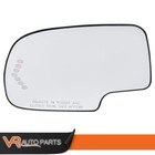 Mirror Glass Heated Turn Signal Driver Side Lh Fit For 03-07 Chevy Gmc Cadillac