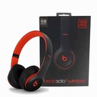 New Sealed Beats Solo3 Wireless Bluetooth On-ear Headphones - Black-red Color