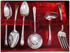 1847 Rogers Bros Vintage Silver Plate 1957 Adoration    r    75-pc Flatware Set 8