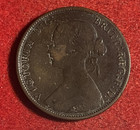 Nova Scotia Cent 1864 Bronze Coin Km 8 2 T12223