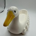 Vintage 1981 Fitz And Floyd Ceramic Duck Ducklings Cracker Dish Tray 