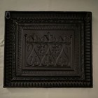 Embossed Metal Tin Ceiling Tile Panel Wall Decor Black Red Gold 12 X 11