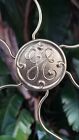 Vintage Antique Electric Fan Restored G e  8  All Brass Cage Guard