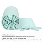 3pcs Crib Rail Cover Protector Safe Teething Guard Wrap For Standard Crib Green