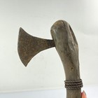 Luba Ceremonial Figural Axe Congo