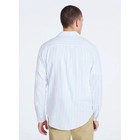 Free Assembly Men s Button Front Flannel Shirt With Long Sleeves  Size 3xl