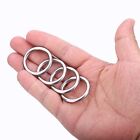 12 Pcs Metal O Rings 1 Inch Heavy Duty 304 Stainless Steel Welded O Ring Multi