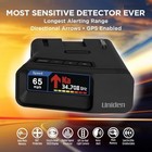 Uniden R7 Extreme Long Range Laser radar Detector  Built-in Gps W  Real-time M  