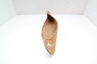 Antique Native American Birch Bark Canoe Model Quill Work Penobscot 14  Art