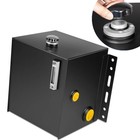 15-gallon Hydraulic Fluid Reservoir Tank  Side Vertical Mount  W temp Gauge