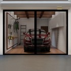 Magnetic Garage Door Screen 10x8ft  Durable Fiberglass Garage Door Screen