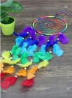 Rainbow Dream Catcher Catchers Feather Handmade Flowers Diy For Girls And Boys