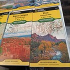 Lot Of 17 National Geographic National Parks Landmarks Maps  North America 
