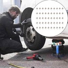50pc Tire Puncture Spikes Heavy Portable Duty Carbon Steel Triangle Road Spikes
