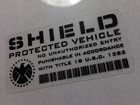    Shield     Vehicle Security Decals     Set Of Four Clear Window Decals     Marvel    