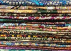 Indian Wholesale Lot Vintage 100  Silk Saree Blend Fabric Multi Sari Craft Used