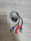 4 X Security Camera Video Cable 60ft Black Bnc Rca Wire Dvr Cctv Surveillance