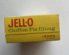 Vintage Jello Lemon Chiffon Pie Filling Box   unopened