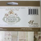 Prima Princess Collection 6x6 Paper Pad - 48 Sheets - 16 Different Patterns
