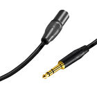 1 4  Trs Male Stereo To  Xlr Male Balanced Interconnect Cable Gold Plated B20