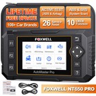 Foxwell Nt650pro Bidirectional Abs Srs Tpms Epb Scanner Car Obd2 Diagnostic Tool