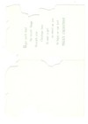 Sweet Girl Holding Cat Vintage Buzza Unused Christmas Greeting Card Envelope M72